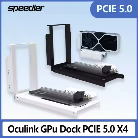 PCIe 5.0 X4 Oculink GPu Dock 128GB/s Laptop External Graphics Card Gaming GPU M.2 NVMe To SFF8611 EG