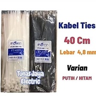 Cable Ties 40cm x 4.8mm FT-400T / CV-400T FORT