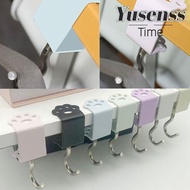YUSENSS Purse Hook, Purse Hook Hanger Holder Multifunctional Heavy Duty Bag Hook, Solid Color Rotati