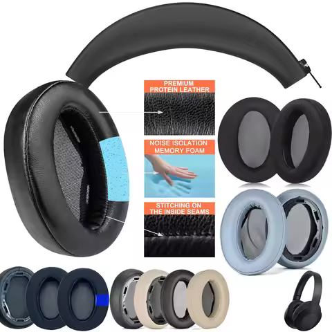 WH H910N Earpad for Sony WH-H910N h.Ear on 3 H910N Wireless Headphones Replacement Ear Cushions Pads