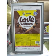Julie's Love Letter Chocolate- 4.5kg/tin