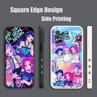 Casing For OPPO A71 F9 Pro Reno6 Z Reno5 A94 A8 A31 2020 A1K A7X Kpop Demon Hunters Pink Aesthetics 