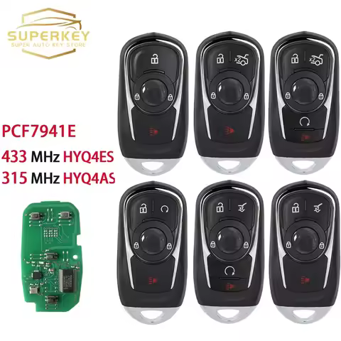 SUPERKEY Smart Remote Key 315/433MHZ PCF7941E For 2021-2024 Buick Enclave Regal Encore GX Lacrosse E