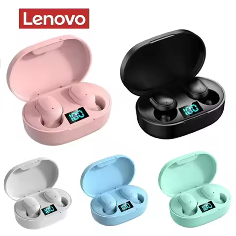 Original Lenovo TWS E6S Bluetooth Earphones Wireless bluetooth headset Noise Cancelling Headsets Wit