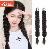 Braids Ponytail Wig Women's Handmade Braids Women Sweet Girl Ponytail Hair Extension