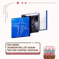 [PRE-ORDER] ALBUM TXT-THE STAR CHAPTER: TOGETHER RANDOM VERSION NO POB VERSION AWAKE ETCHED STARLIGH