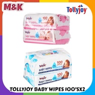 TOLLYJOY BABY WIPES 100'SX2 BABY WIPES WET WIPES