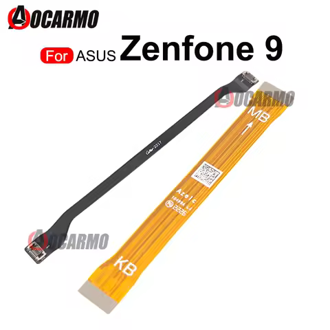 1Pcs For ASUS Zenfone 9 Motherboard Connection Sim Card Reader KB MB Main Board Flex Cable Replaceme