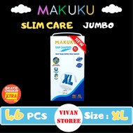 Makuku Slim Care Pants XL46 Pampers SAP Diapers Baby Diapers Thin Pants Extra Dry Anti-Clump Locking Quick Dry Liquid