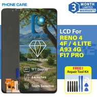 COMPATIBLE FOR Oppo RENO 4 5 6 LITE 4G SE REALME 7 PRO 8 PRO RENO 5F RENO 5Z 6Z A94 4G A95 5G LCD TO