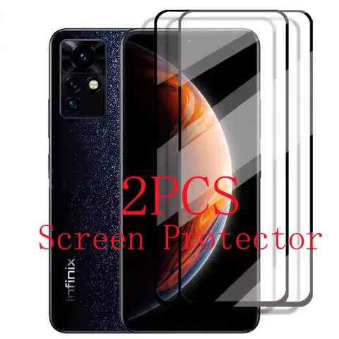 2PCS Full Cover Glass For Infinix Zero X Pro Tempered Glass For Infinix Zero X Screen Protector Prot