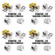 LC135 FZ150 Y15ZR FASSTEK ORIGINAL RACING BLOCK CERAMIC BODY 72MM / 73MM / 74MM / 76MM / 78MM / 80MM