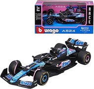 - Formula 1 car Compatible with Esteban Ocon Alpine A524#31 Japan GP 2024, 1/43 Scale, Bburago 38219