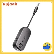 Wireless Hifi Stereo Music 3.5MM AUX 5.3 Audio Transmitter Receiver Adapter with Mic for Car TV Airp