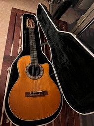 Ovation OP-X Acoustic-Electric Guitar with Case