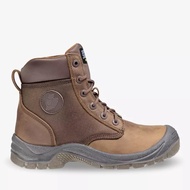 Safety Jogger Steel Toe Boot - Rush S3 Mid Cut Zipper (Brown)