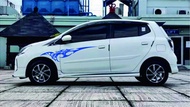 StIker Cutting Mobil Agya Tribal Lis variasi Ayla minimalis