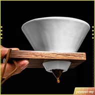 [YoyoyocfMY] Pour Over Coffee Stand, Coffee Stand, Wood Hand Coffee Holder, Coffee Extraction Dripper Station for Bar, Hotel