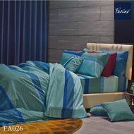 Premier Satin ผ้าปูที่นอน (ขนาด 5ฟุต และ 6ฟุต) รุ่น Facino พิมพ์ลาย (ไม่รวมผ้านวม)