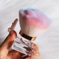 ANGNYA Nail Dust Brush, Pink Rose Soft Duster Brush Art Dust Powder Remover Makeup Manicure Brushes 