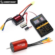 Hobbywing QuicRun WP-16BL30 Brushless Speed Controller 30A RC Car ESC + 2435 4500kv motor+ programe 