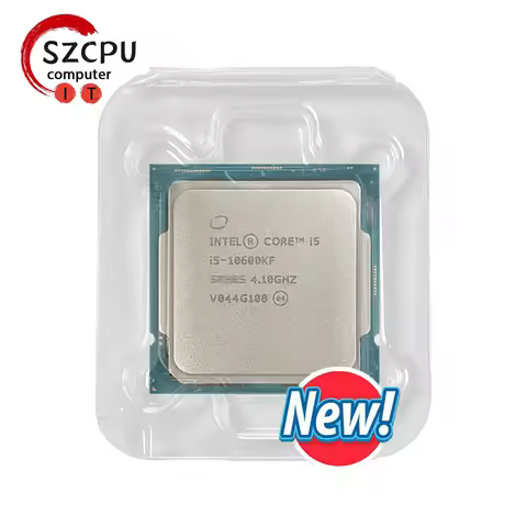 Intel Core i5-10600KF NEW I5 10600KF 4.1 GHz Six-Core Twelve-Thread CPU 65W LGA1200 new but no fan