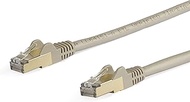 StarTech.com 6ASPAT7MGR Category 6a LAN Cable, 7 Meters, Gray, Snake-Proof RJ45 Connector, CAT6a Eth