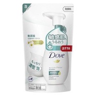 聯合利華日本 Dove多芬 溫和敏感肌 乳霜泡沫洗面乳 補充包 140mL