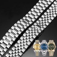904L Solid Stainless Steel Watch Accessories Band For Rolex DATEJUST DAY-DATE OYSTERPERTUAL DATE Sil