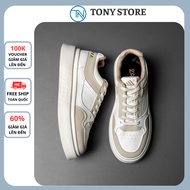 Men's Sports Shoes, Men's Sneakers Made of Soft Microfiber Leather with Comfortable Rubber Sole Code