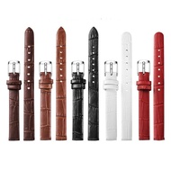 真皮柔软防水竹节大小号男女士款表带粗细表链8/10/12/18/20-26mmSoft and waterproof genuine leather with bamboo joints, size 