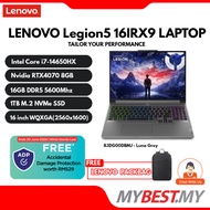 [🎁FREE 1Y ADP] LENOVO Legion 5i 83DG00DBMJ  Gaming Laptop (i7-14650HX / 16GB / 1TB SSD / 16" WQXGA (