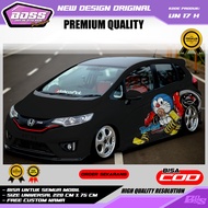 UN 17 - STIKER DECAL MOBIL DORAEMON CALYA AGYA BRIO JAZZ MOBILIO XENIA AVANZA GRATIS CUSTOM NAMA