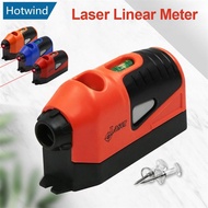 HW Mini Vertical Spirit Level Tool Laser Level Laser Straight Guided Level Line Measurement Gauge Tool D1H7