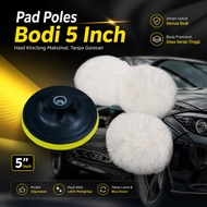 OTOHEROES Car Body Polishing Pad Waxing Wheel 5 Inch 3 PCS - DB5