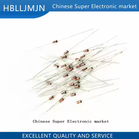 50PCS 0.5W Zener Diode 500MW DO-35 1/2W BZX55C 2.4V 2.7V 3V 3.3V 3.6V 3.9V 4.3V 4.7V 5.1V 5.6V 6.2V 