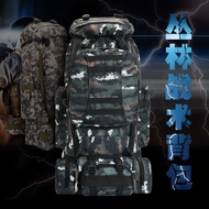 New Outdoor 80L Combination Backpack Detachable Sports Hiking Backpack Camouflage Waterproof Hiking 