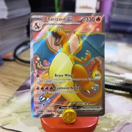 Charizard ex - 183/165 - Full Art Secret Rare Scarlet & Violet 151 Singles Pokemon TCG Trading Card 