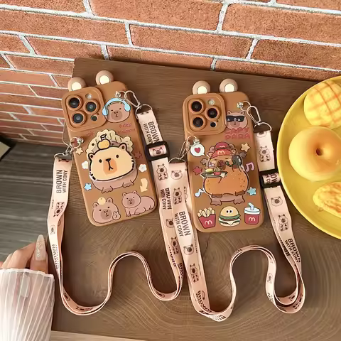 For Huawei Nova 11SE Y72 Honor X6A X7A X7B X8A X5 X9B X8B 90 100 200 400 lite Funny Capibala Case Wi