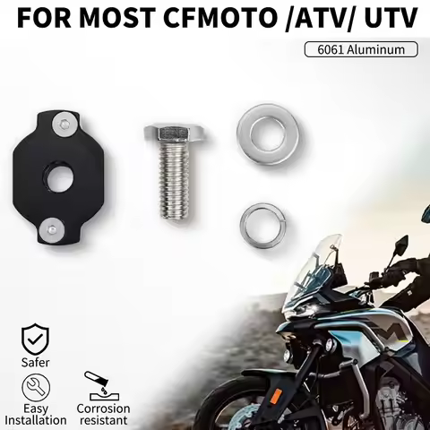 Motorcycle body fixed anchor 6061 Aluminum accessories universal For most CFMOTO /ATV/ UTV parts
