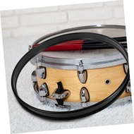 Percussion Drum Hoop Instrument Parts 16inch Snare Drum Hoop Edge Metal Hoop Protector for Snare Dru