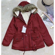 Áo Khoác Lông Kaki Kiểu Hàn Quốc Vải Lông Mịn Bao PhủẤm Áp Mẫu Mã Đẹp Dây Kéo Xịn Xò Luna Fashion