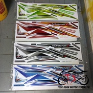 stiker sticker body stripe cover set (1) honda wave125s wave 125s wave 125i wave125i TBM