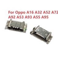For Oppo A16 A32 A52 A72 A92 A53 A93 A95 USB Charging Connector Plug Dock Socket Port Charging Dock