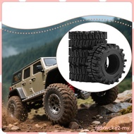 [lzdxwcke2] 4x 1.3 Inch Crawler Tires Accessories Easy to Install Od 64mm Replaces 1/18 RC
