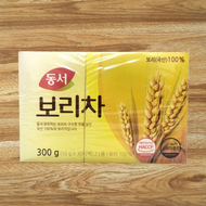 DONGSUH [Hộp 300gr / 30 gói] TRÀ LÚA MẠCH TÚI LỌC HÀN QUỐC Roasted Barley Tea Bags