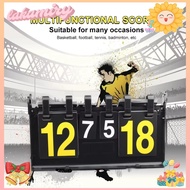 LAKAMIRY Digital Tabletop Scoreboard, 4-Digit Multi-Sport Use Exercise Scoreboard,  Waterproof Flip 