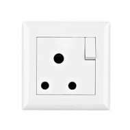 Himel Advance Series 15A 1 Gang Switched Socket