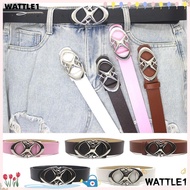 WTTLE Lether Belt, Moon Star Design Punk Y2k Belt, Vintage Pu Leather Cross Y2k Decorative Belt Men 