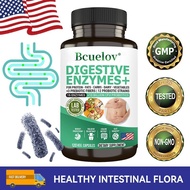 Digestive Enzymes - Probiotics + Prebiotics, Supports Gut Health & Digestion, 120 Capsules